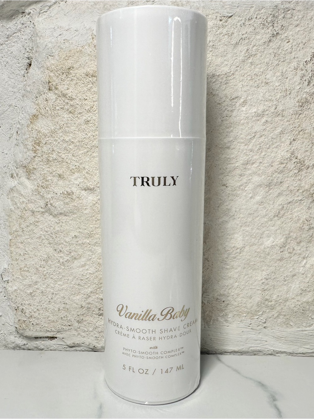 ⭐ NEW TRULY VANILLA BABY HYDRA-SMOOTH SHAVE CREAM 5 OZ ⭐